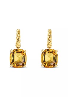 David Yurman Marbella™ Drop Earrings in 18K Yellow Gold