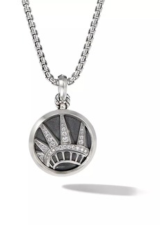 David Yurman NYC Statue of Liberty Amulet in Sterling Silver