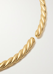 David Yurman Paveflex 18-karat Gold Diamond Necklace