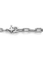 David Yurman Pearl Classics Station Chain Necklace in Sterling Silver