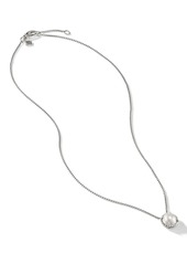 David Yurman sterling silver Petite Chatelaine pearl necklace