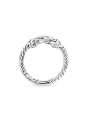 David Yurman Petite Buckle Ring in Sterling Silver