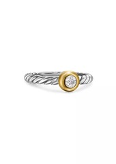 David Yurman Petite Cable Ring in Sterling Silver