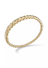 David Yurman Pure Form Cable Bracelet in 18K Yellow Gold, 6MM