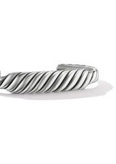 David Yurman sterling silver Sculpted Cable Contour bracelet
