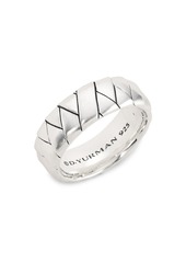David Yurman Silver Wrap Band Ring
