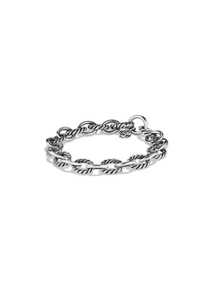 David Yurman Oval Link Chain Bracelet in Sterling Silver