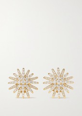 David Yurman Starburst 18-karat Gold Diamond Earrings
