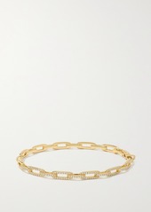 David Yurman Stax 18-karat Gold Diamond Bracelet