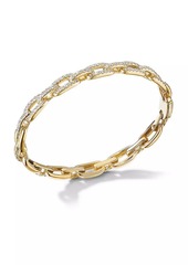 David Yurman Stax Chain Link Bracelet in 18K Yellow Gold