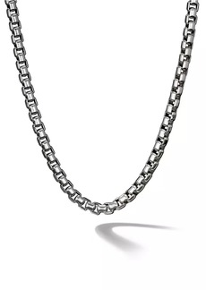 David Yurman Box Chain Necklace In Sterling Silver, 5.2mm