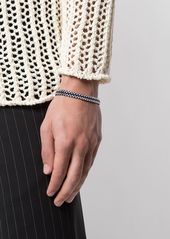David Yurman sterling silver Woven Box Chain bracelet
