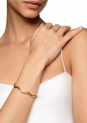 David Yurman Zig Zag Stax™ Cuff Bracelet in 18K Yellow Gold, 5mm
