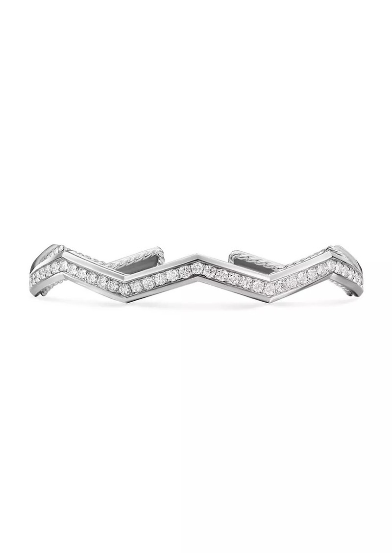David Yurman Zig Zag Stax™ Cuff Bracelet in Sterling Silver