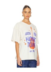 DAYDREAMER Austin Honky Tonk Oversized Jersey Tee