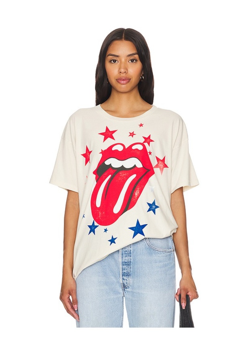 DAYDREAMER Rolling Stones Stars Merch Tee