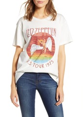 Daydreamer Led Zeppelin 1975 North American Tour Tee in Vintage White at Nordstrom