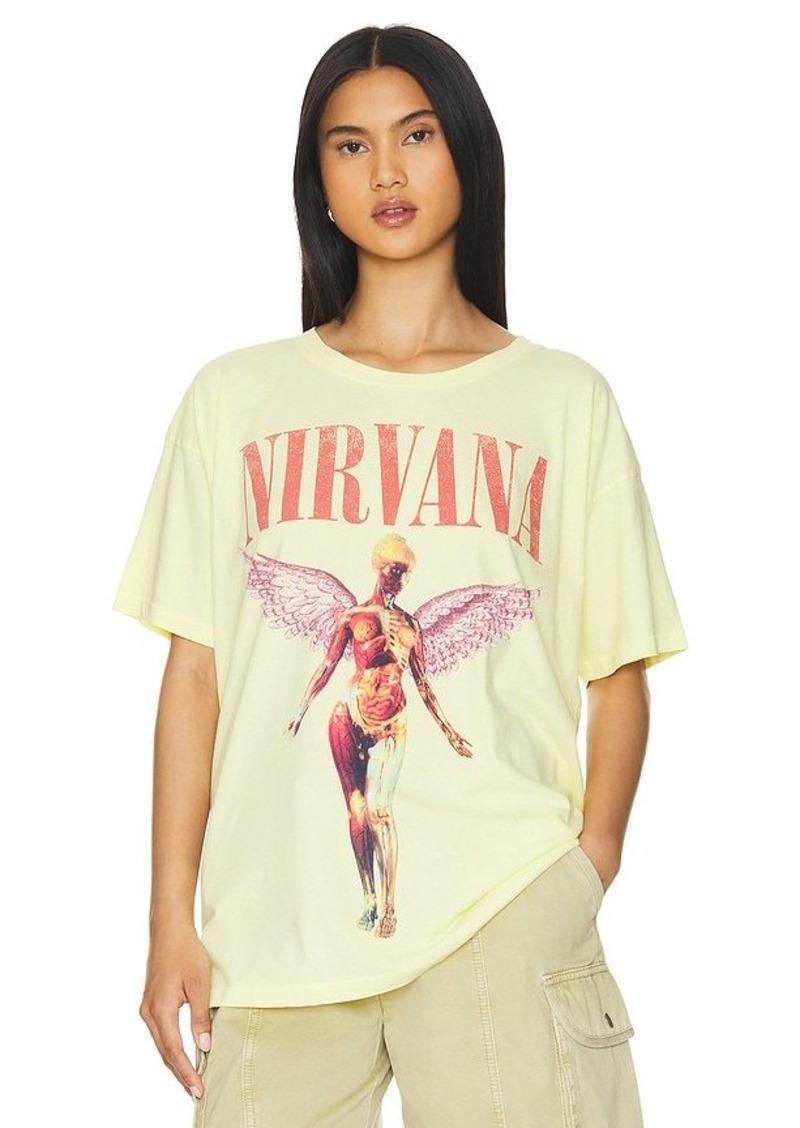 DAYDREAMER Nirvana in Utero Cover Merch Tee