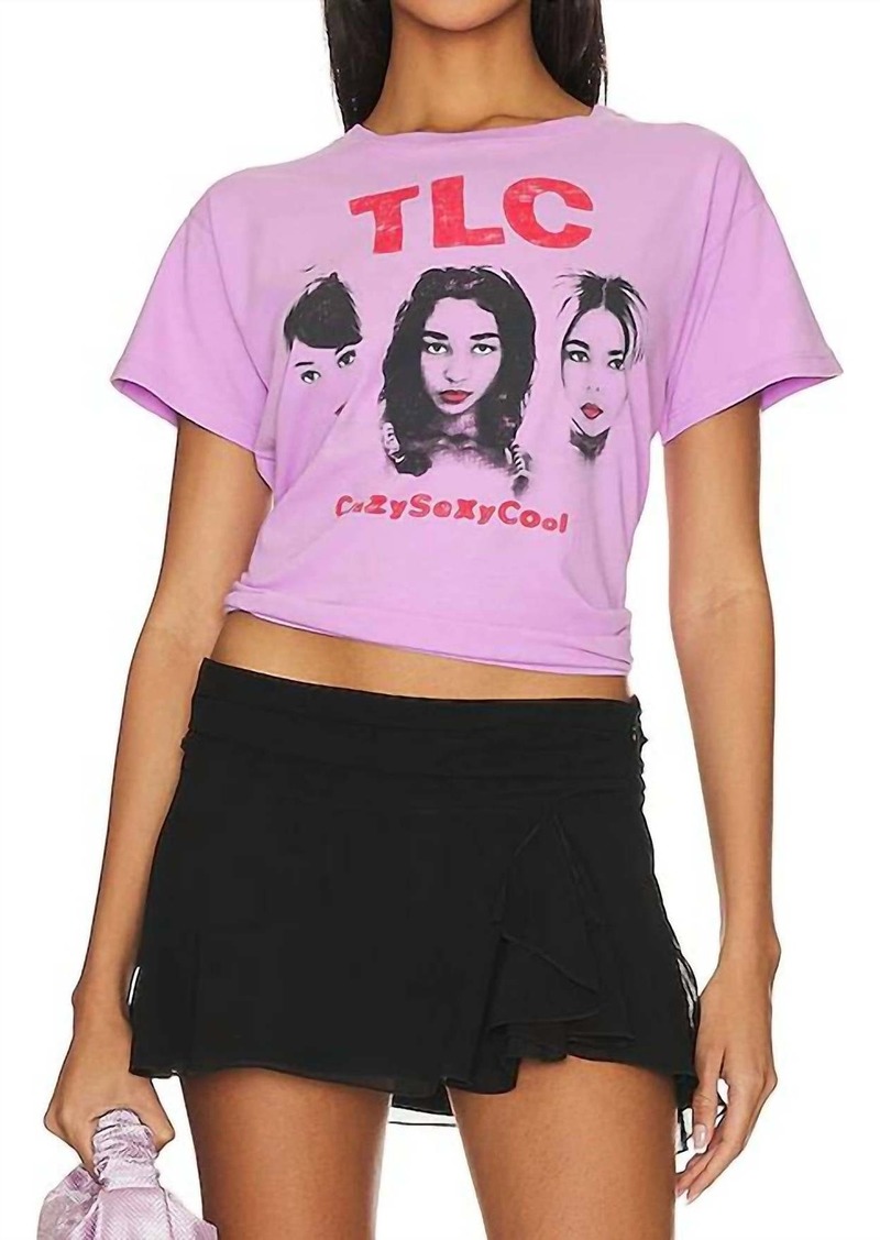 DAYDREAMER Tlc Crazy Sexy Cool Solo Tee In Violet Rose