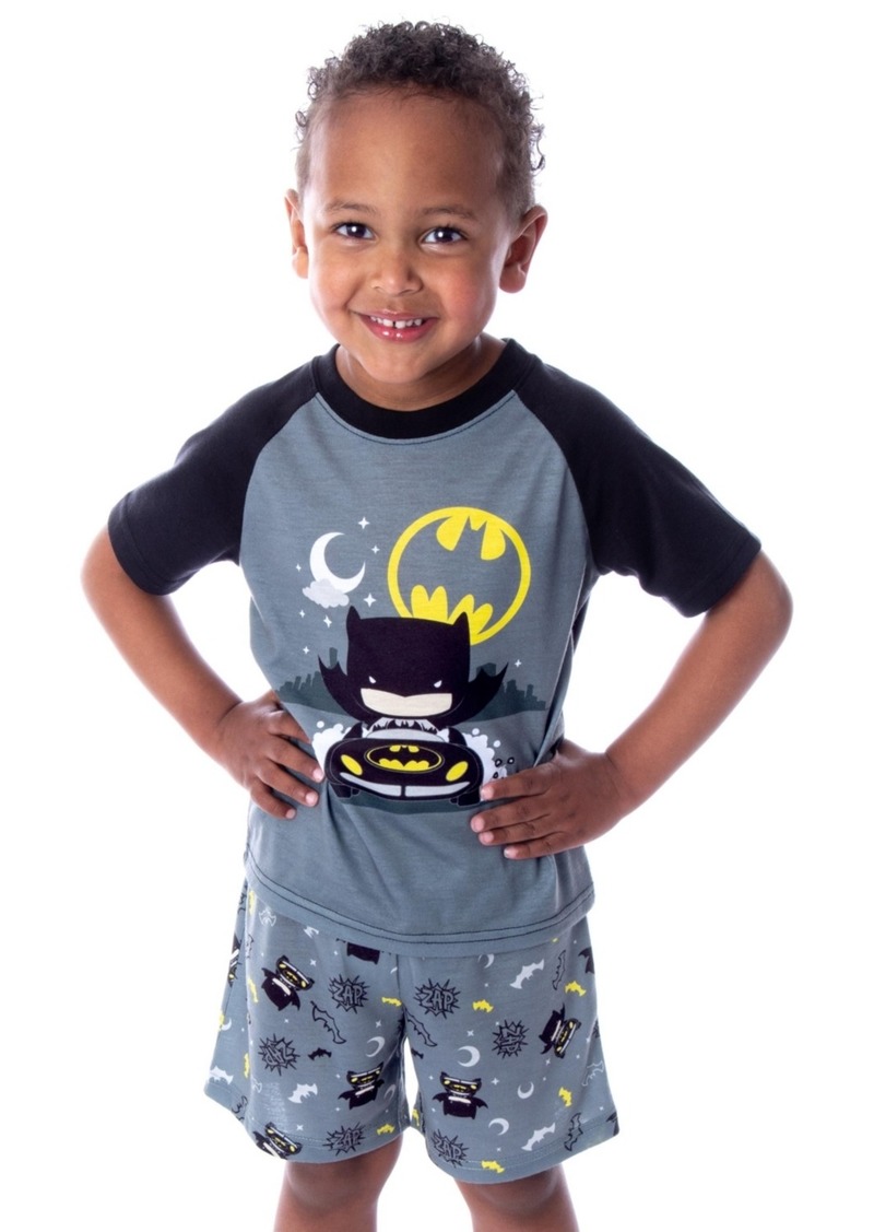 Dc Comics Toddler Boys Batman Pajamas Night Riding 2 Piece Pajama Set - Night cruising