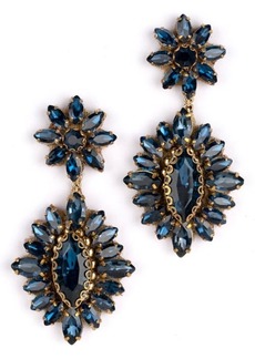 Deepa Gurnani Alianah Crystal Drop Earrings