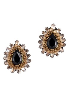 Deepa Gurnani Leesha Crystal Stud Earrings