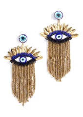 Women's Deepa Gurnani Vahini Evil Eye Drop Earrings