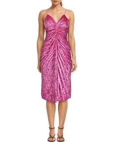 Delfi Collective Marylin Midi Dress In Pink