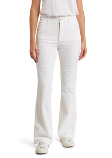Democracy AB Tech High Waist Itty Bootcut Corduroy Pants in Off White at Nordstrom Rack