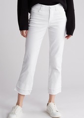 Democracy 'Ab'Tech Kick Flare Jeans in White at Nordstrom Rack