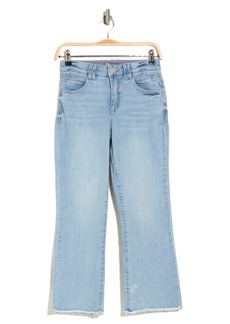 Democracy Crop Flare Jeans in Powder Blue Artisinal at Nordstrom Rack