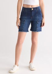 Democracy Denim Cutoff Cargo Shorts in Indigo at Nordstrom Rack