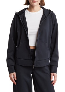 Democracy Hooded Front Zip Jacket in Carbon Teal at Nordstrom Rack