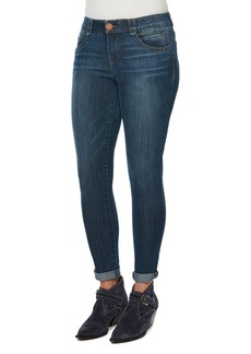 "Democracy Women's ""Ab""Solution Ankle Length Uncuffed Jeans - In Indigo"