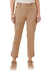 Democracy Womens Ab Solution Ankle Roll Cuff Utility Pant Jeans   US