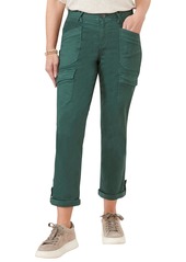 Democracy Women's Plus-Size Ab Solution Ankle Roll Cuff Utility Pant