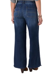 "Democracy Women's ""Ab"" Solution Wide Leg Jean - Indigo"