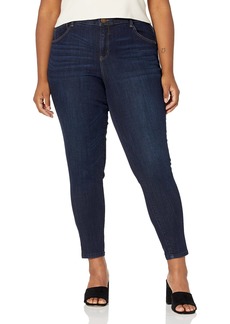 Democracy womens Democracy Women's Plus Size "Ab"solution High Rise Ankle Jeans