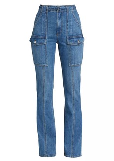 Derek Lam Aspen High Rise Flare Jeans