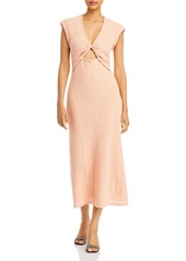 Derek Lam Barbara Womens Knit Long Midi Dress