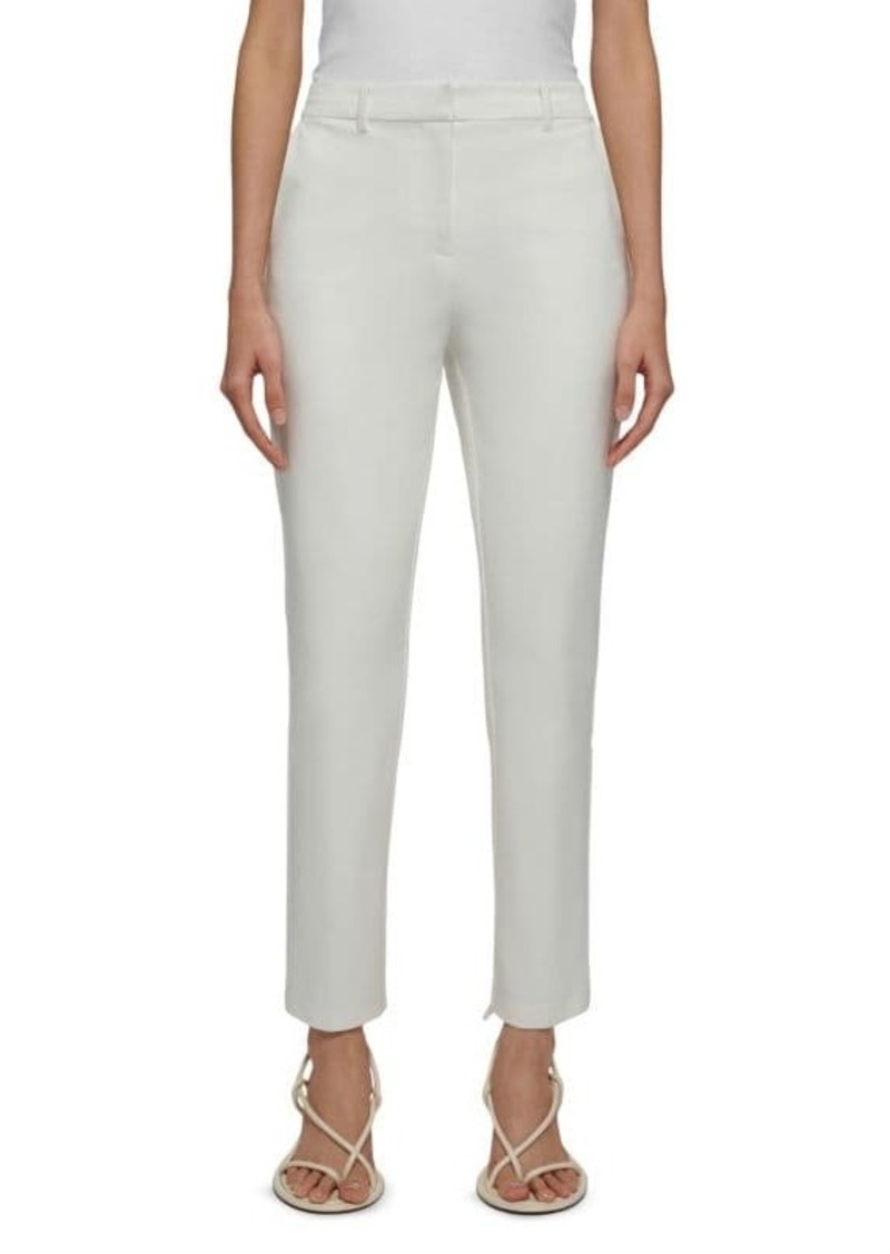 Derek Lam Bronte Flat Front Cigarette Pants