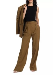 Derek Lam Calypso Pleated Slit Trousers