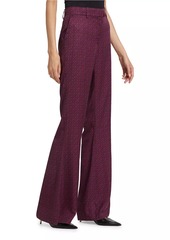 Derek Lam Cami Geometric Flared Pants