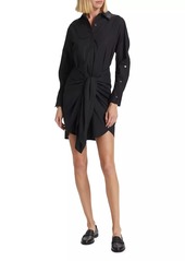 Derek Lam Charlotte Tie-Waist Shirtdress