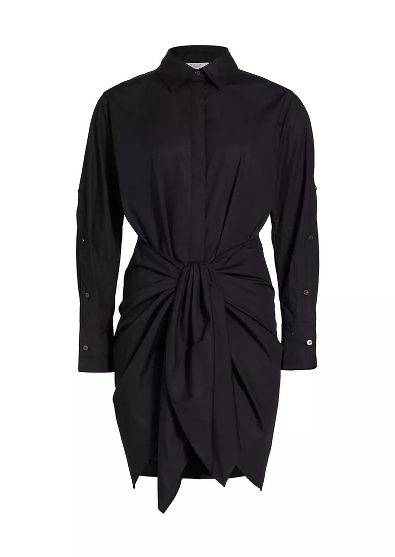 Derek Lam Charlotte Tie-Waist Shirtdress