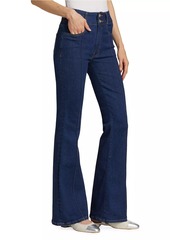 Derek Lam Crosby High-Rise Flare Jeans