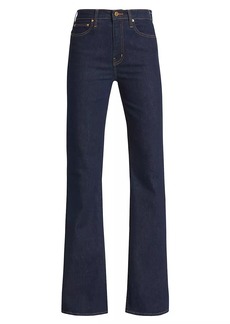 Derek Lam Crosby High-Rise Flared Jeans