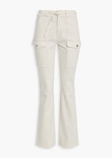 Derek Lam 10 Crosby - Belted high-rise bootcut jeans - White - 31