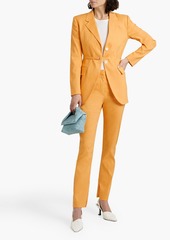 Derek Lam 10 Crosby - Belted linen-blend blazer - Yellow - US 00
