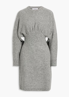 Derek Lam 10 Crosby - Brushed mélange knitted mini dress - Gray - M